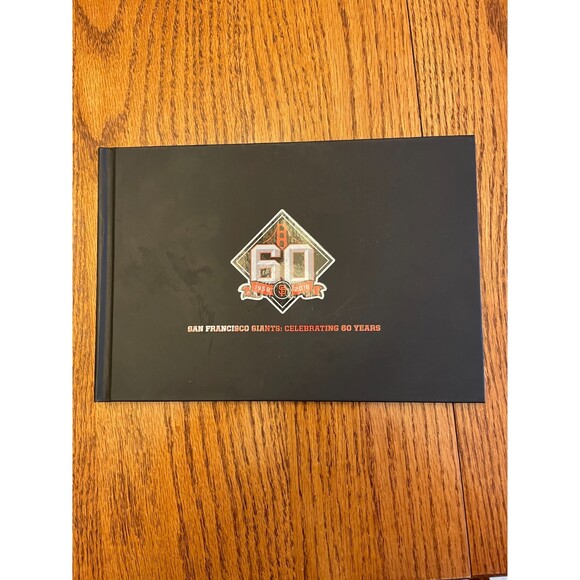 San Francisco Giants Celebrating 60 Years Book MLB rare collector's item - Picture 1 of 5